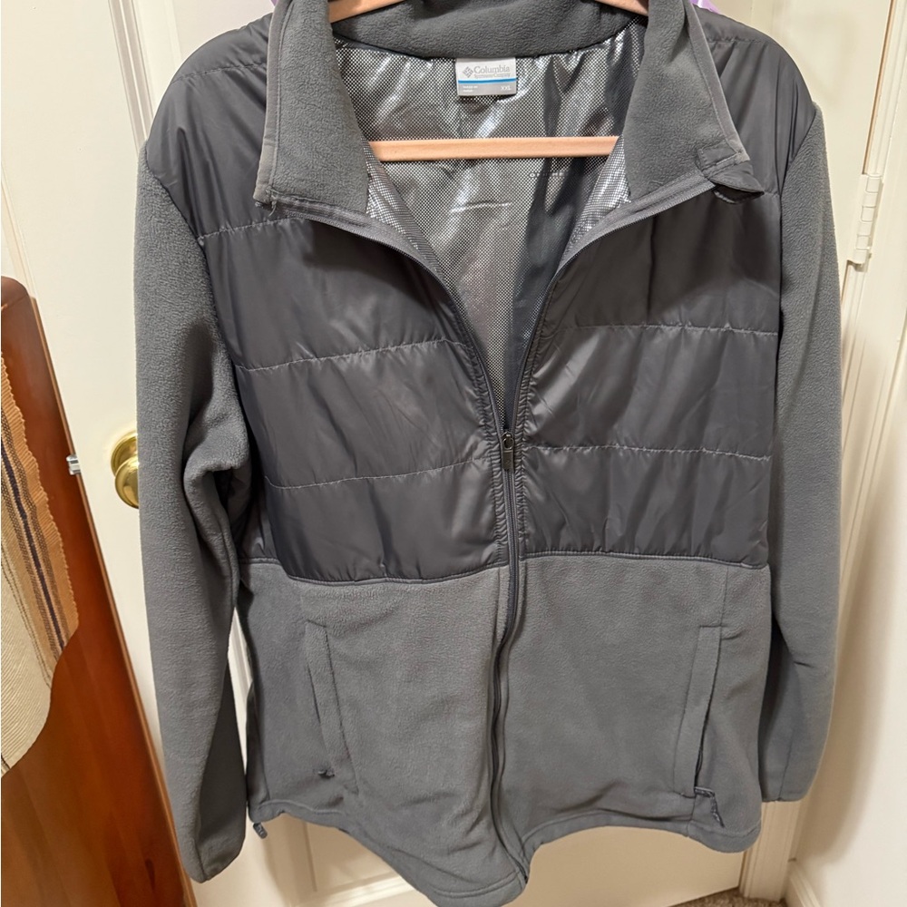 Omni-Heat Columbia Charcoal and Slate Jacket